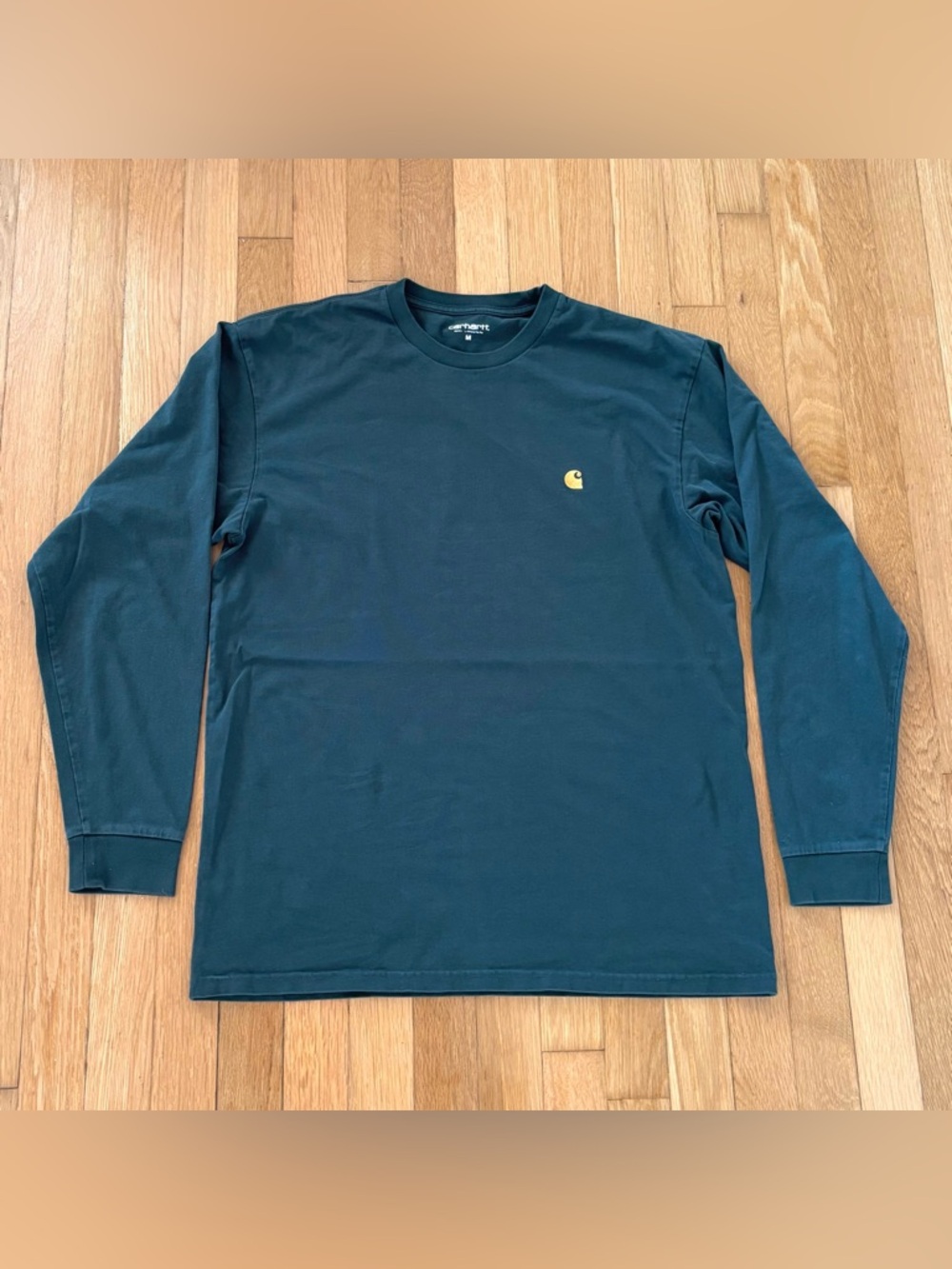 Carhartt WIP Work In Progress Chase Longsleeve Shirt Forest Green Moss Medium
